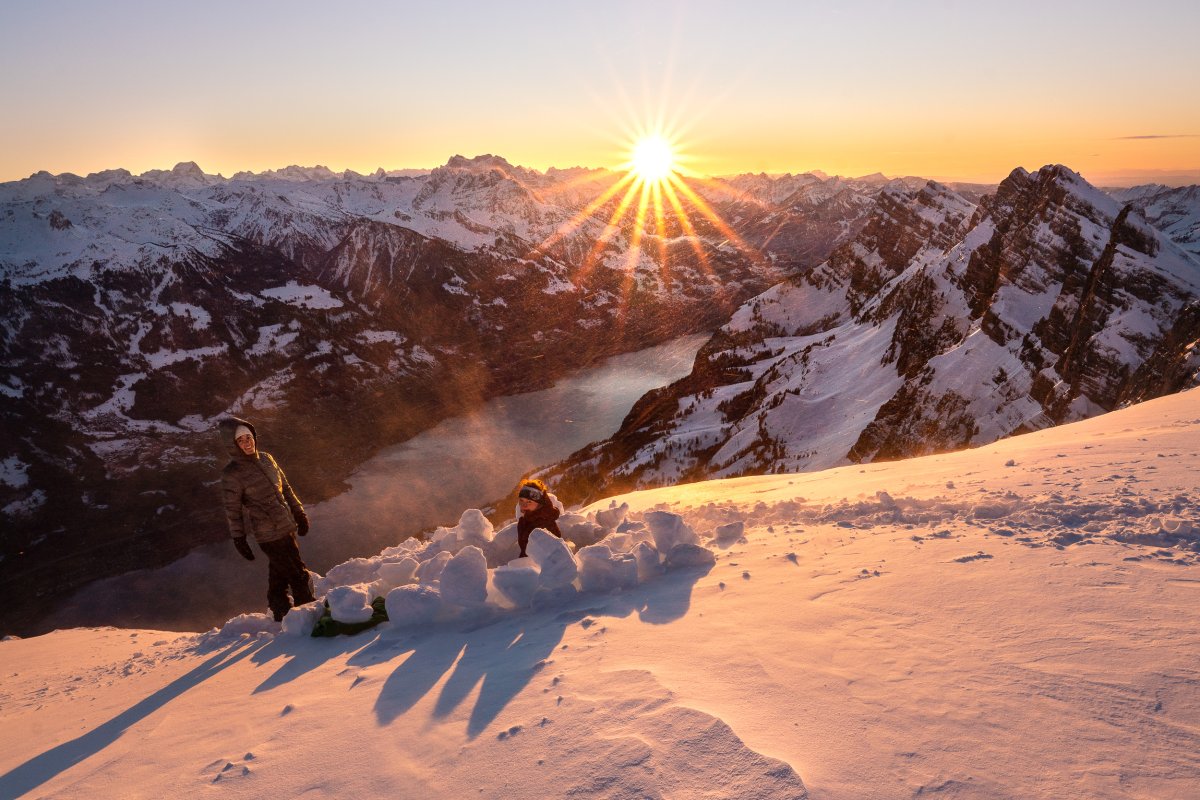 Igloo: Une nuit sous la neige